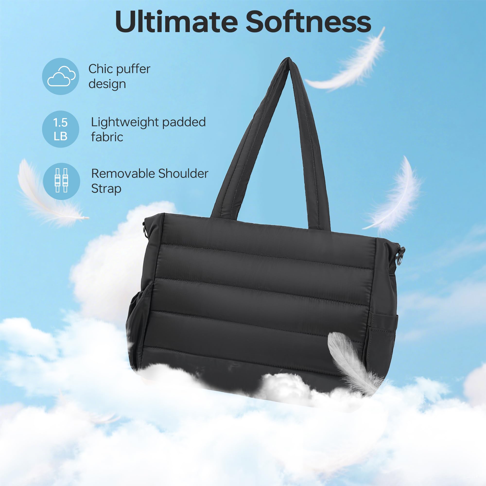 GEMIU diaper bag tote silicone pacifier case keeps pacifiers clean and accessible
