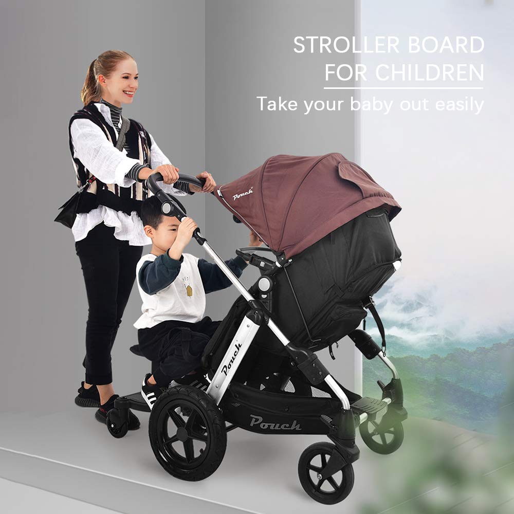 GemonExe compatible with Bugaboo, UPPAbaby and most strollers for versatile use