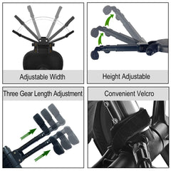 GemonExe non-slip pedal keeps little feet secure during rides
