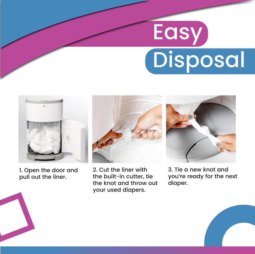 GEN DIAPER PAILS powder scent refill delivering fresher nursery aromas