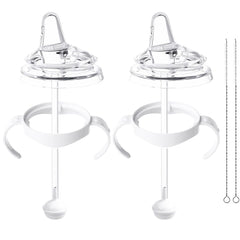 Generic 2-pack sippy cup kit demonstrating Philips Avent compatibility for easy transitions.