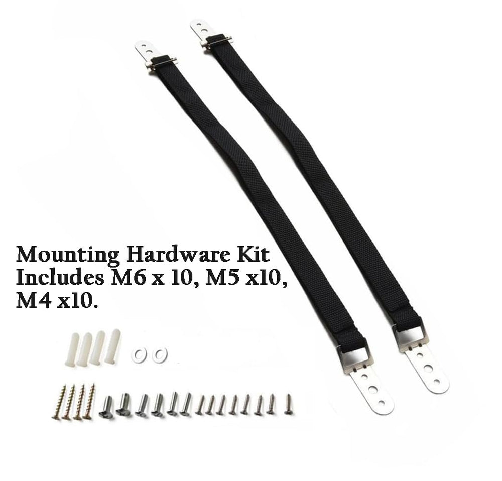 Generic anti-tip strap baby-proofing living room scenario for family safety