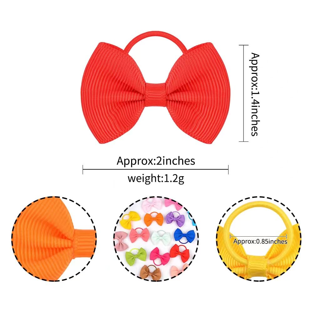 Generic baby bows grosgrain closeup highlights textured ribbon and neat edging.