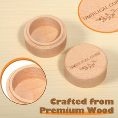 Generic keepsake box for first hair and baby teeth storage in a compact design.