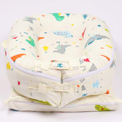 Generic Baby Lounger Cover Dino stitching detail highlights quality craftsmanship