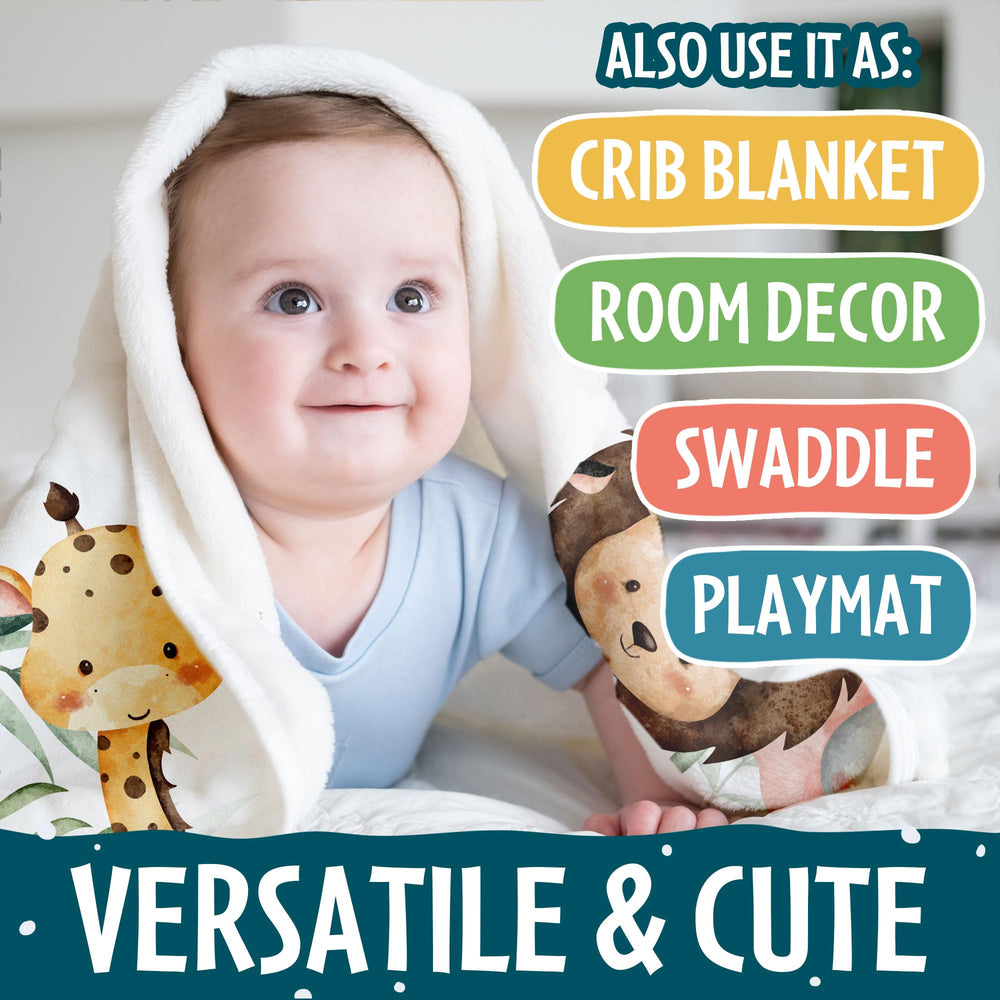 Generic baby milestone blanket markers: includes greenery and blue-green markers for days, weeks, months