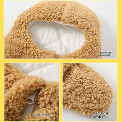 Generic Baby Starfish Onesie cashmere outer fabric conveys luxurious warmth for overnight sleep.