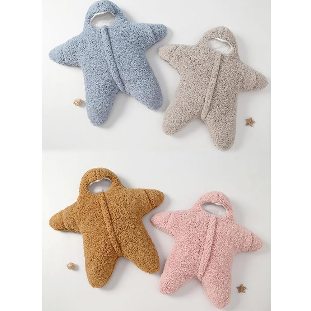 Generic Baby Starfish Onesie inner layer pure cotton emphasizes gentle touch on delicate skin.
