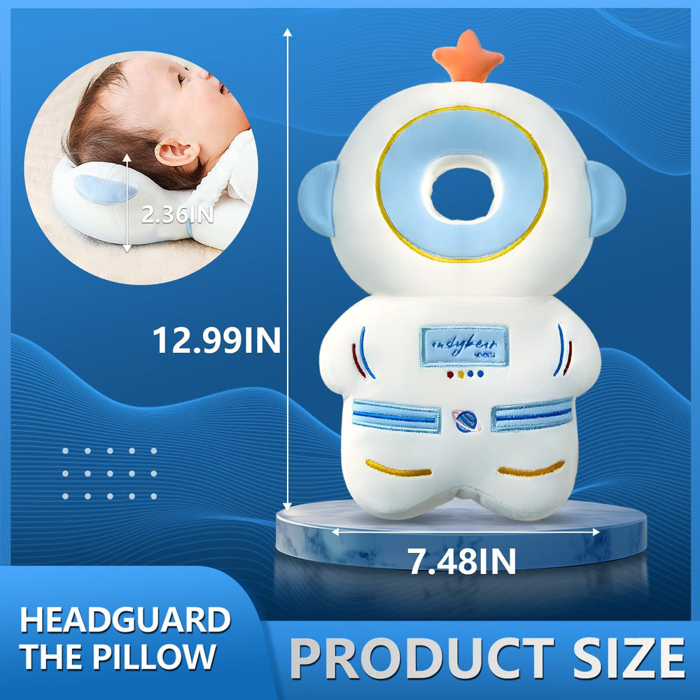 Generic Baby Walker Head Protector Backpack worn by a toddler learning to walk.