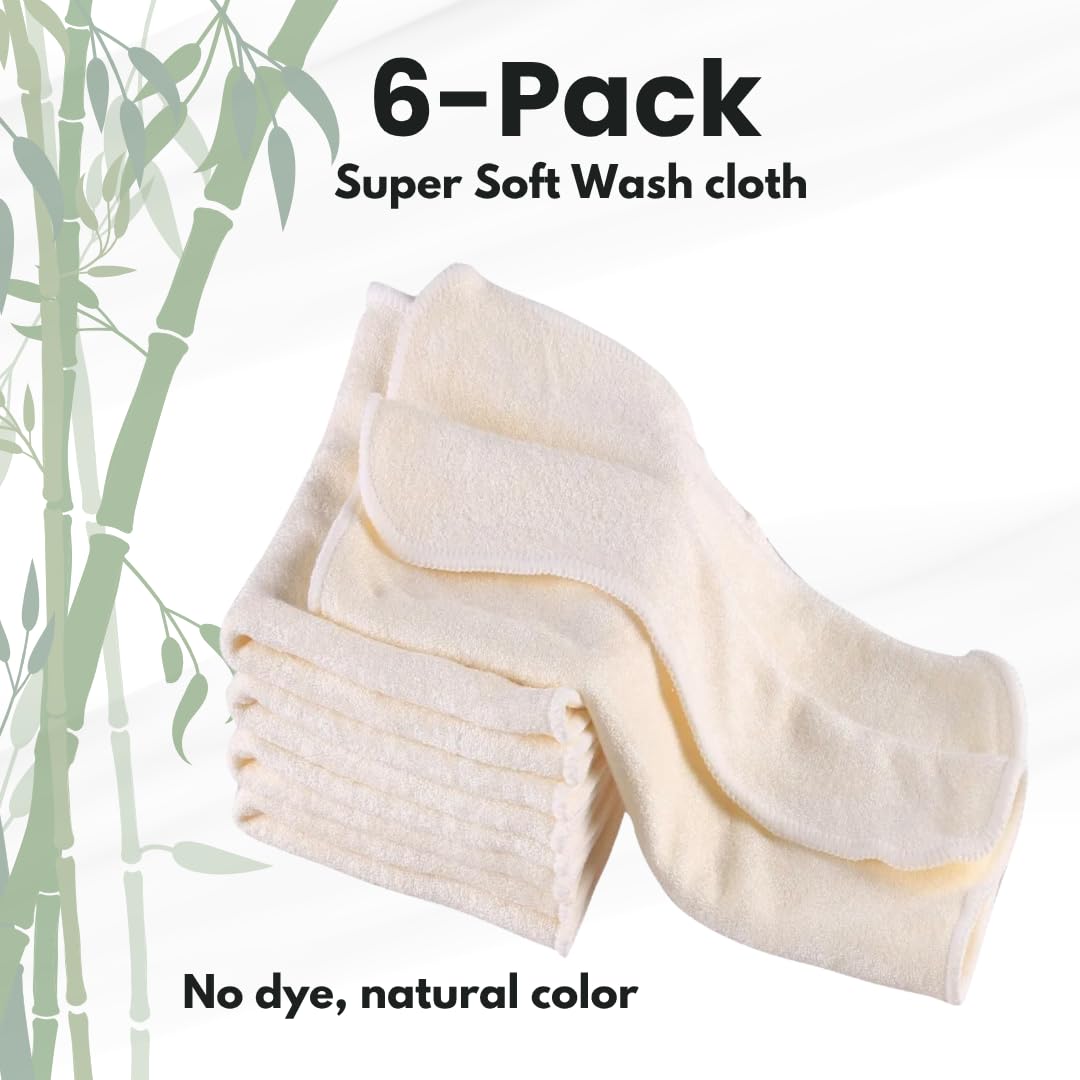 Generic baby washcloths gentle on sensitive skin for newborn care.