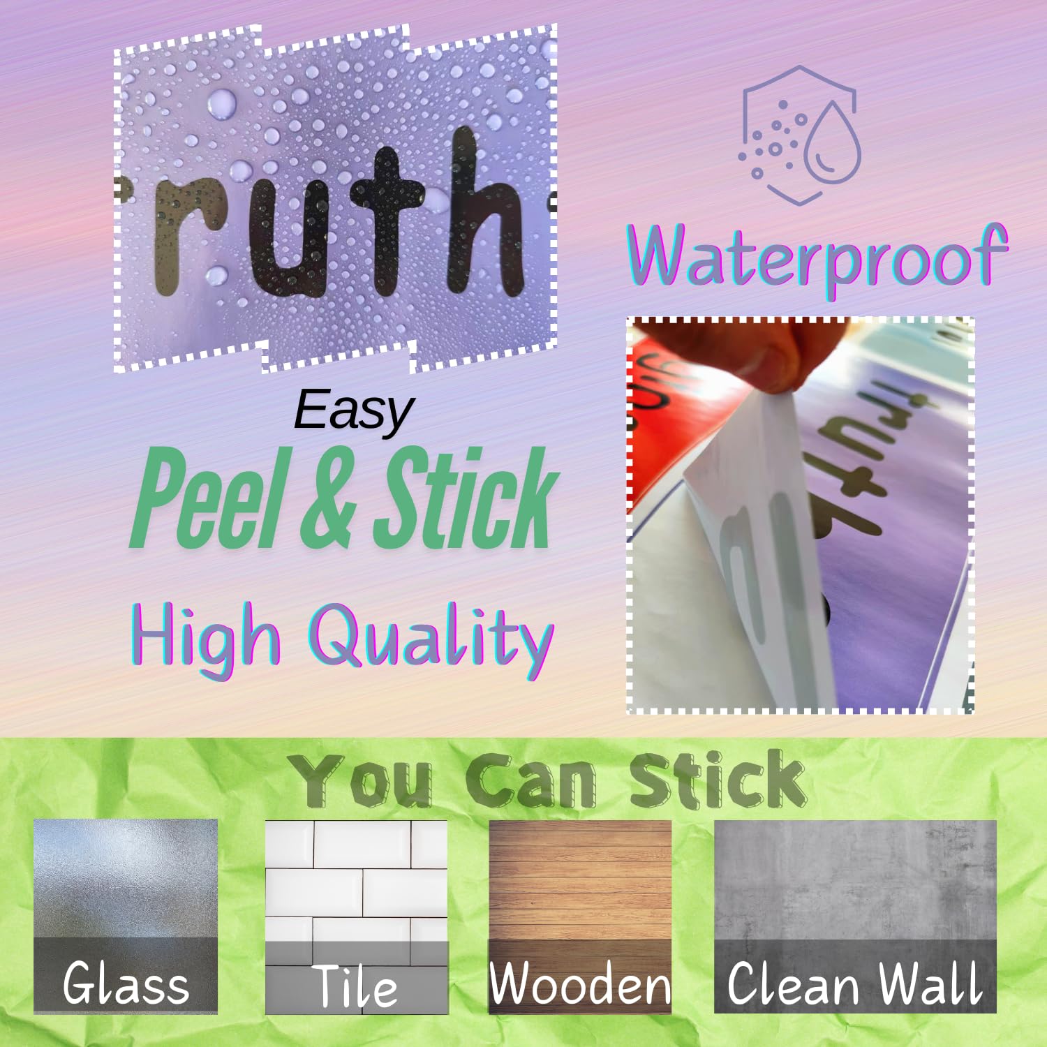 Generic classroom wall hopscotch decal for interactive math and reading.