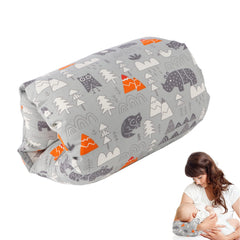Generic Cozy Cradle arm pillow in use during bottle feeding for support