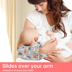 Generic Cozy Cradle arm pillow being washed for easy maintenance