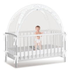 Generic crib tent full-coverage protects baby from climbing out during sleep