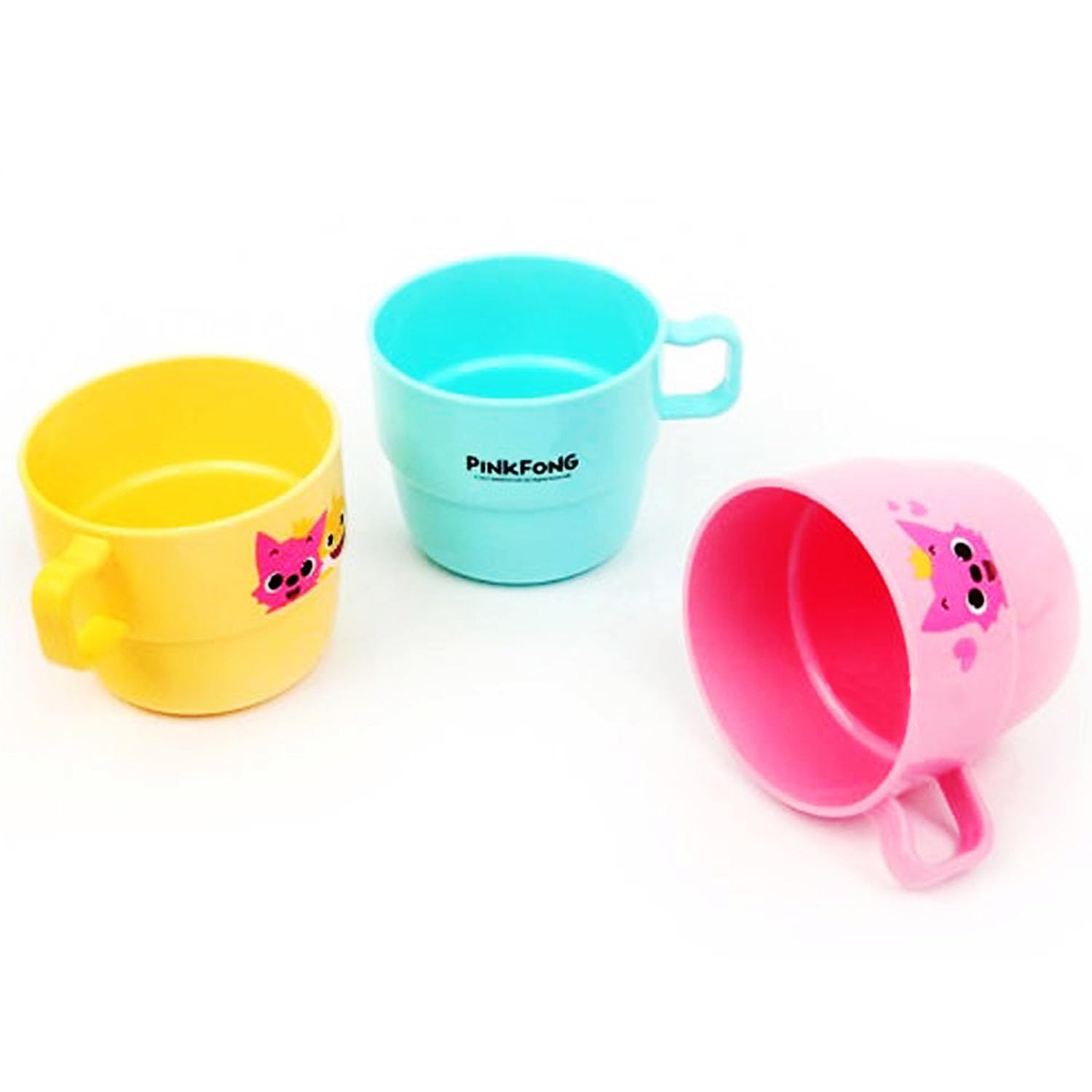 Generic cute character cups colorful designs, perfect for home, picnics, and travel.