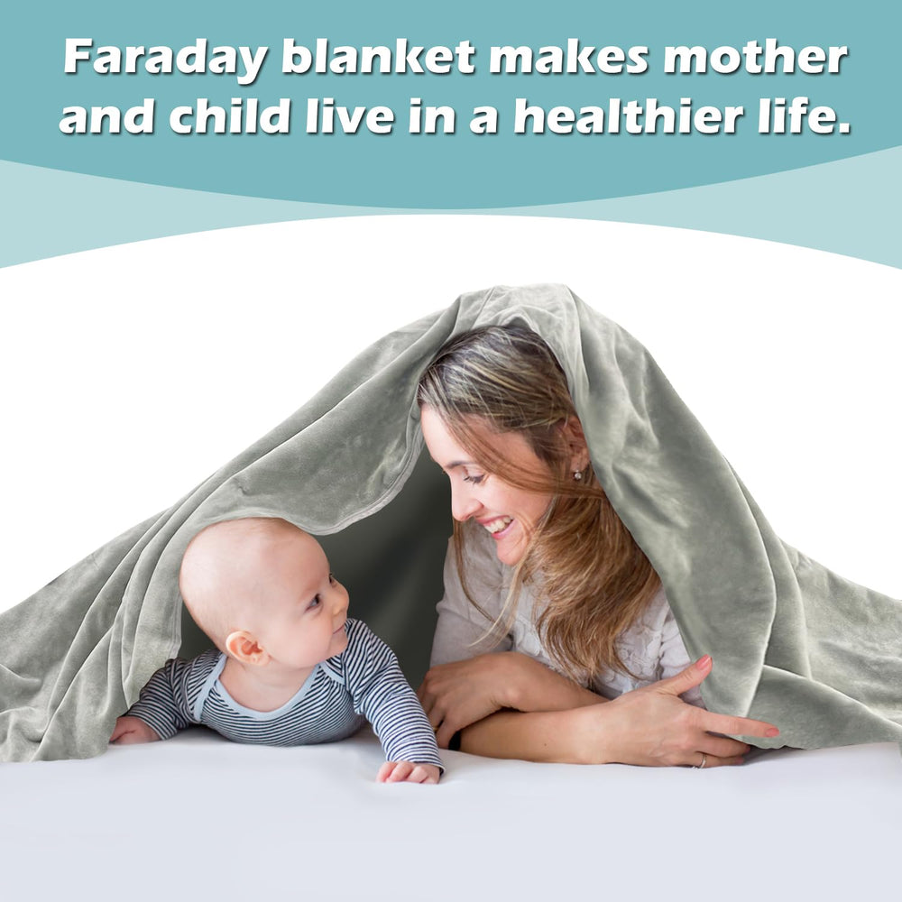 Generic Faraday blanket two-sided design for versatile comfort