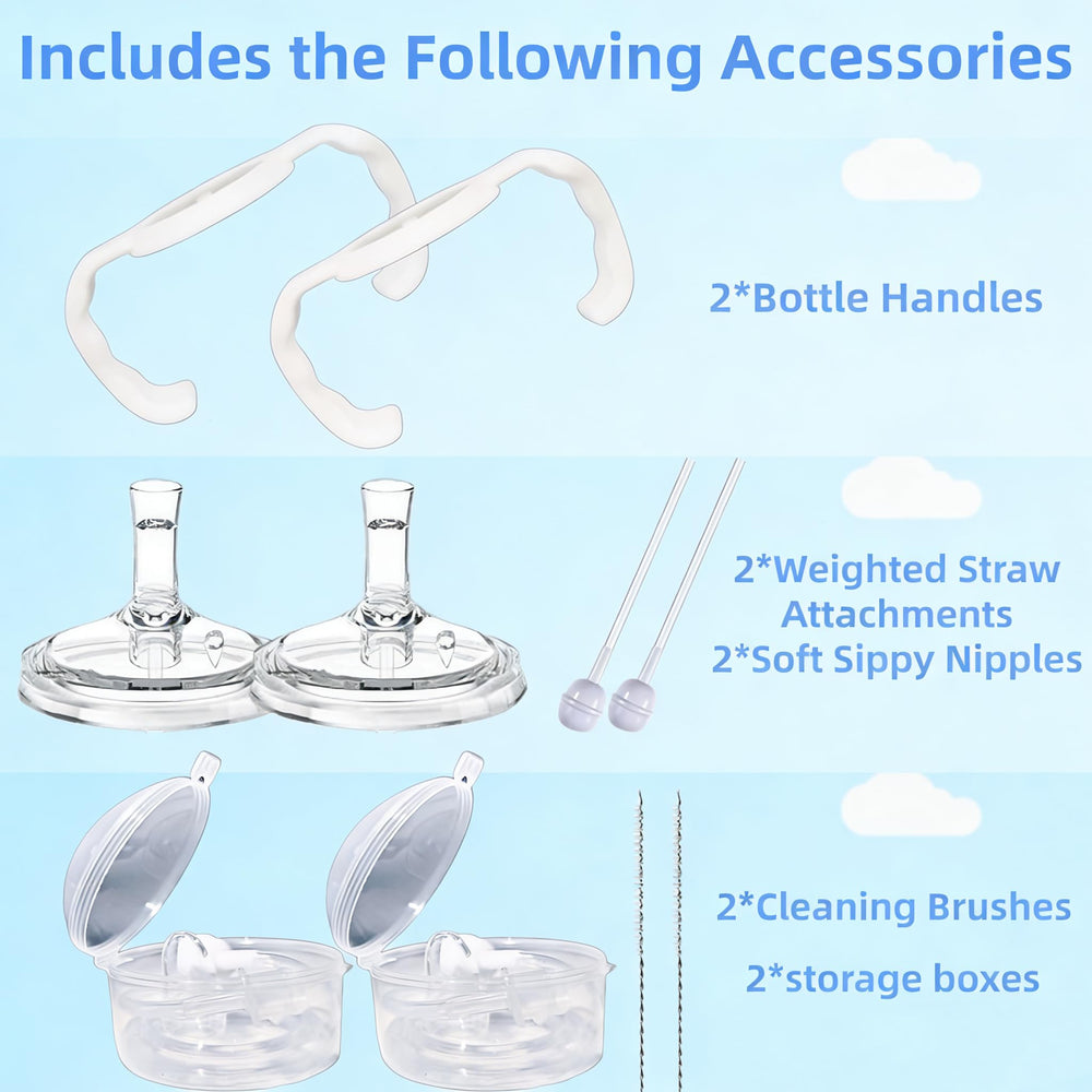 Generic gravity ball straw illustrates 360-degree drinking from any angle with the kit.
