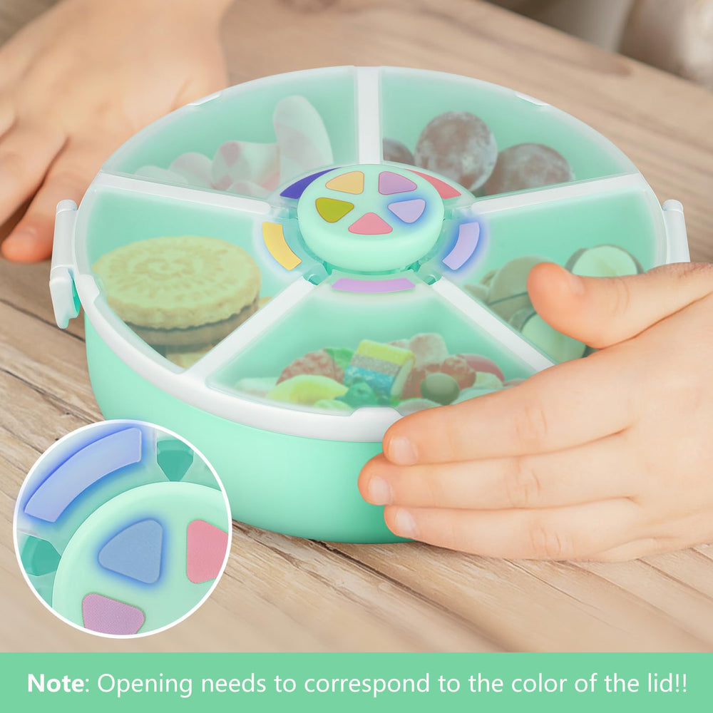 Generic Kids Original Snack Spinner green-2pack offers convenient family sets.