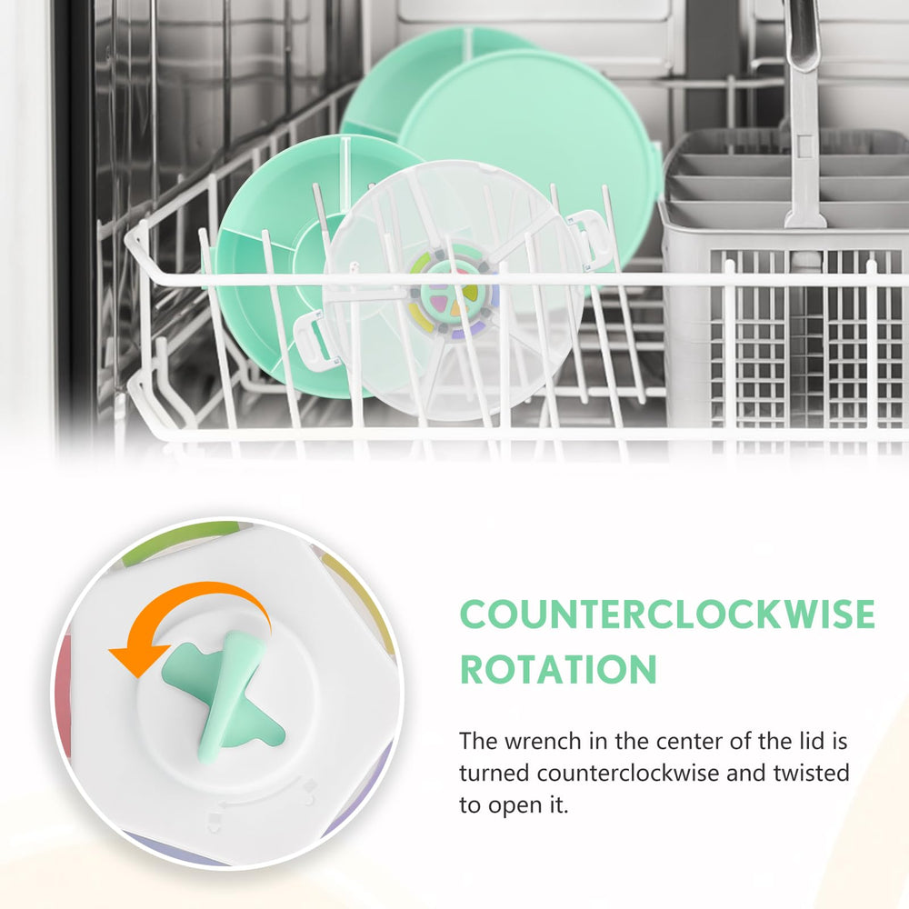 Generic Kids Original Snack Spinner interactive button engages kids during snack time.