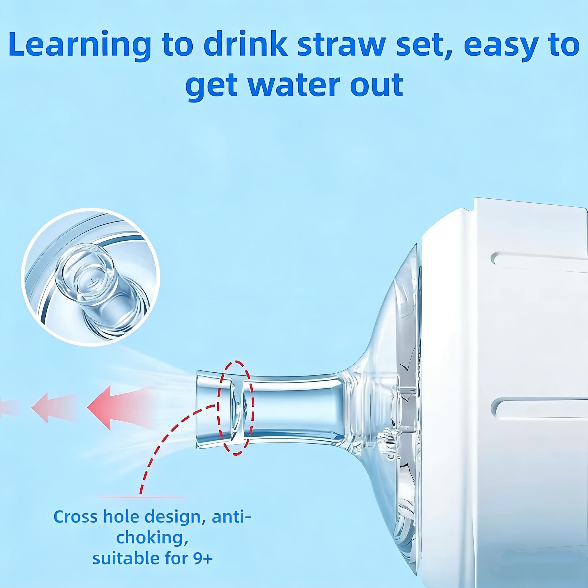 Generic leak-proof design helps during meals and travel for mess-free use.