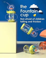 Generic leak-proof weighted straw highlights silicone spout and spill-free sipping