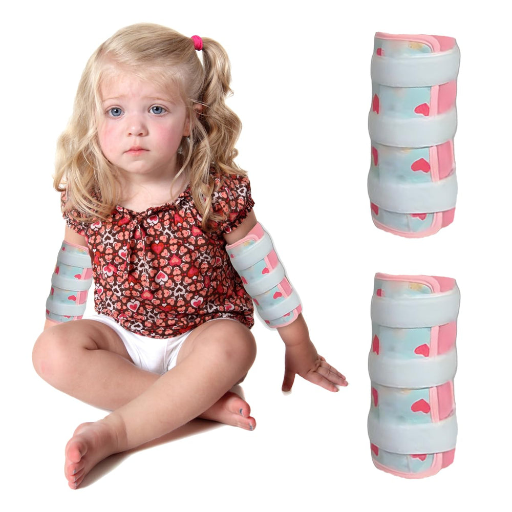 Generic Love unisex elbow protection design fits boys and girls.