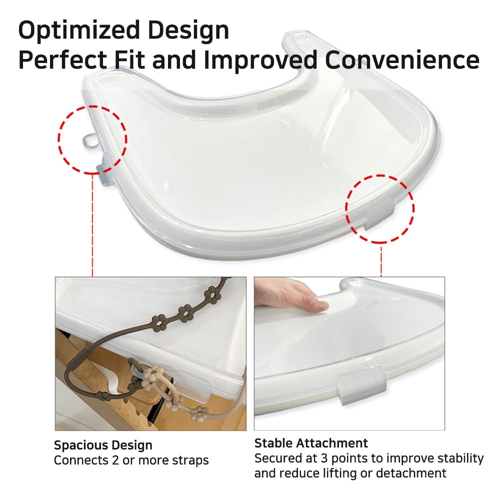 Generic Lunell tray cover compatibility with Tripp Trapp fits securely.