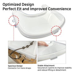 Generic Lunell tray cover compatibility with Tripp Trapp fits securely.
