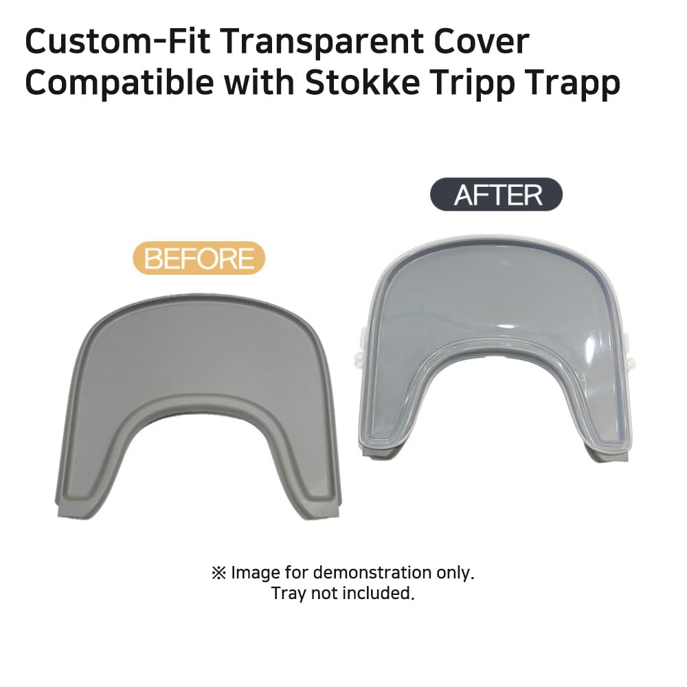 Generic Lunell tray cover easy-clean design simplifies post-meal cleanup.