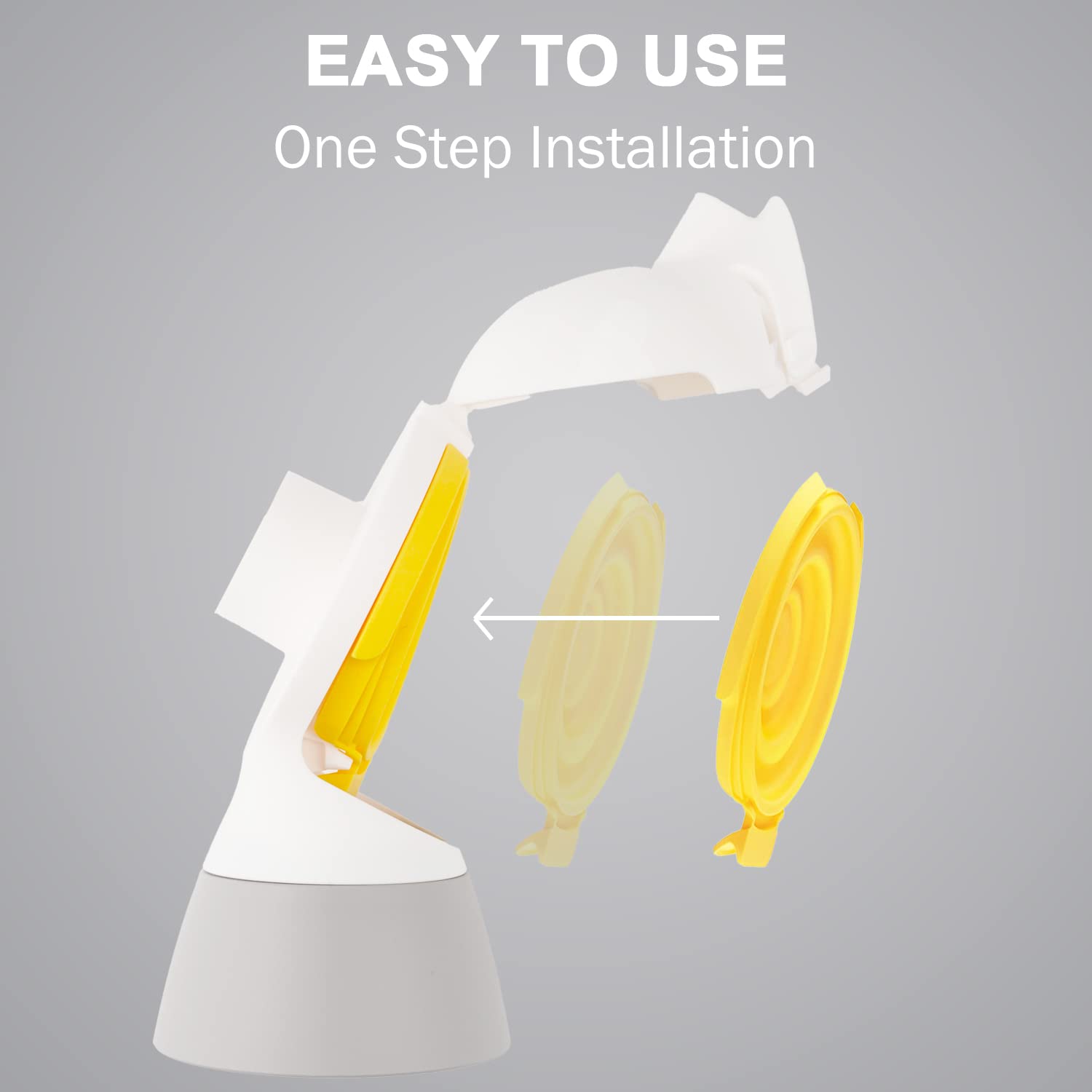 Generic membrane for Medela food-grade silicone closeup highlighting BPA-free material.