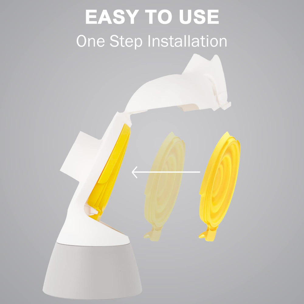 Generic membrane for Medela food-grade silicone closeup highlighting BPA-free material.