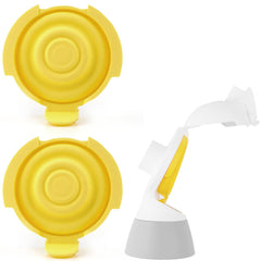 Generic membranes 2-pack silicone discs ready for quick replacement in compatible pumps.