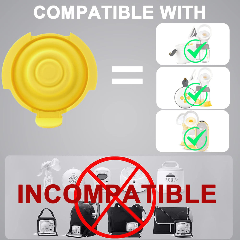Generic membranes compatible with Medela PersonalFit Flex connectors for secure fit.