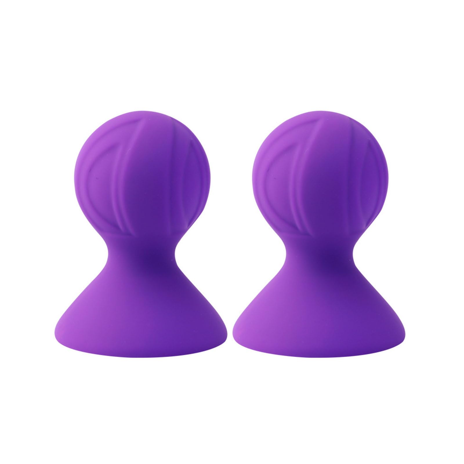 Generic nipple retractors purple set with travel cap for on-the-go use