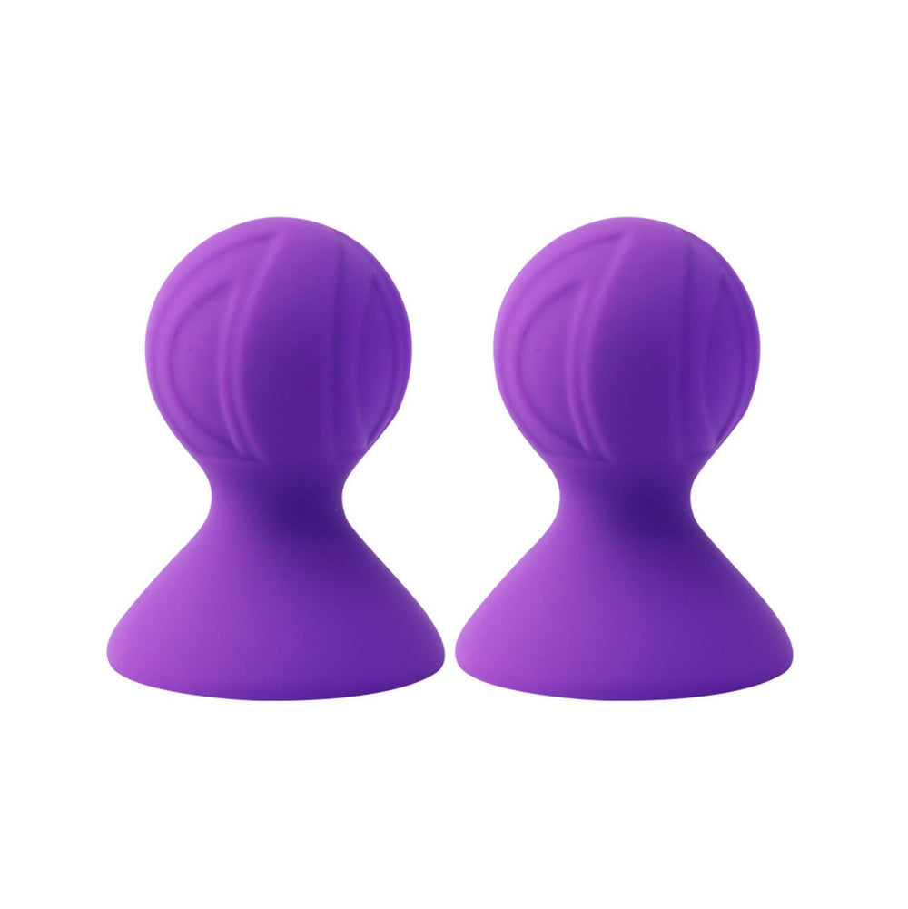 Generic nipple retractors purple set with travel cap for on-the-go use