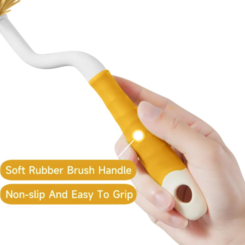 Generic nylon straw brush cleans inside straws with precision and ease