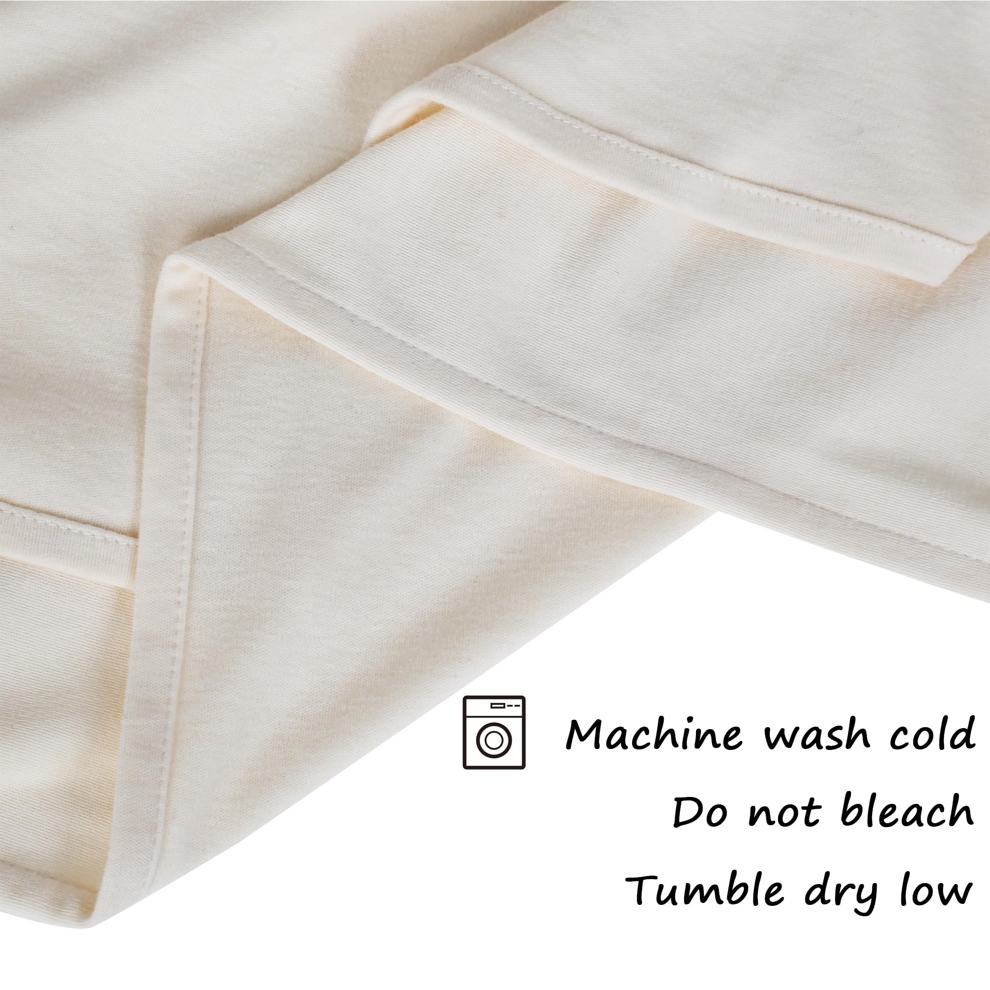 Generic Organic Cotton Multifunctional Blanket 40x40 dye option for personalized patterns
