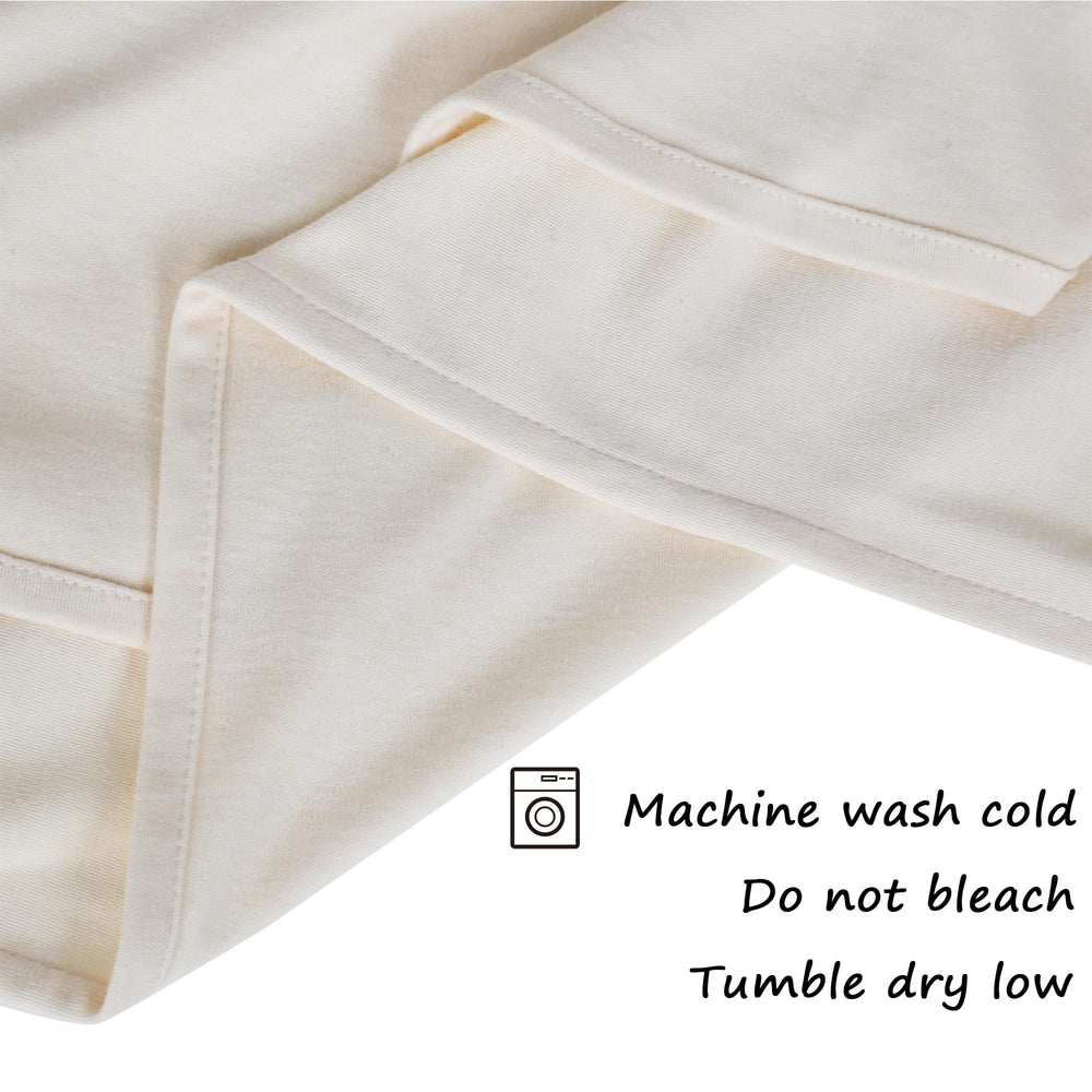 Generic Organic Cotton Multifunctional Blanket 40x40 dye option for personalized patterns