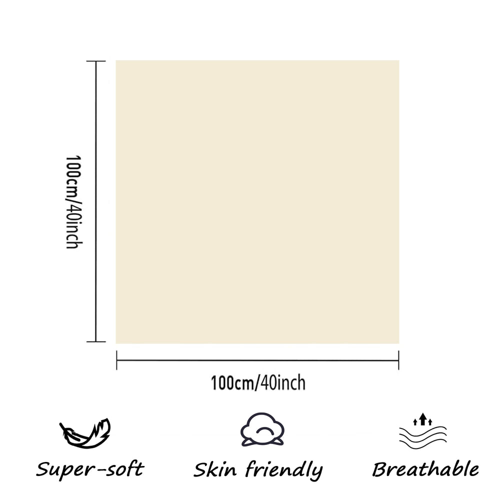 Generic Organic Cotton Multifunctional Blanket 40x40 travel use, compact and cozy