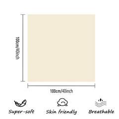 Generic Organic Cotton Multifunctional Blanket 40x40 travel use, compact and cozy