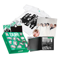 Generic P1Harmony DUH8 outbox and T shirt display premium packaging for collectors