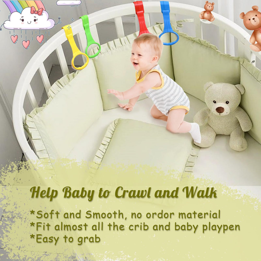 Generic Baby Pull Up Ring color variants add playful fun and exploration.