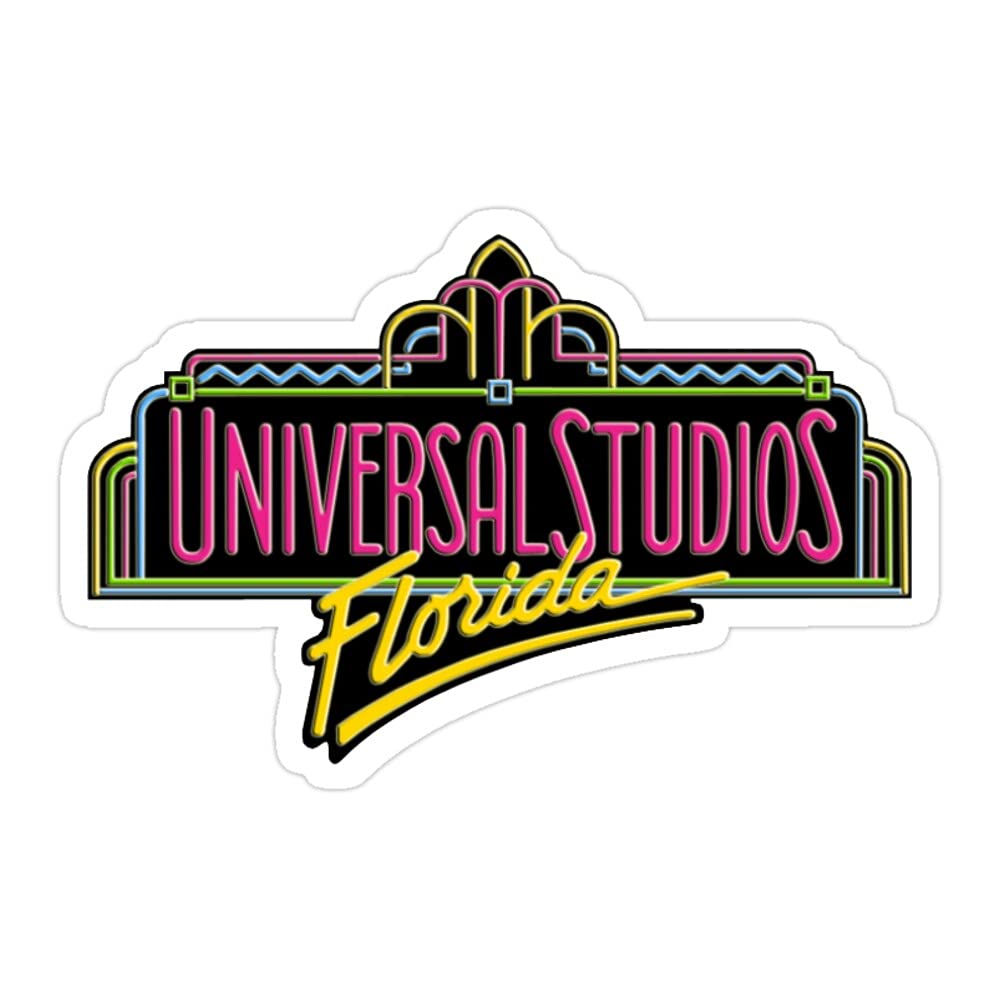 Generic stickers Universal Studios Florida wall decal adds retro flair and durable surface styling.