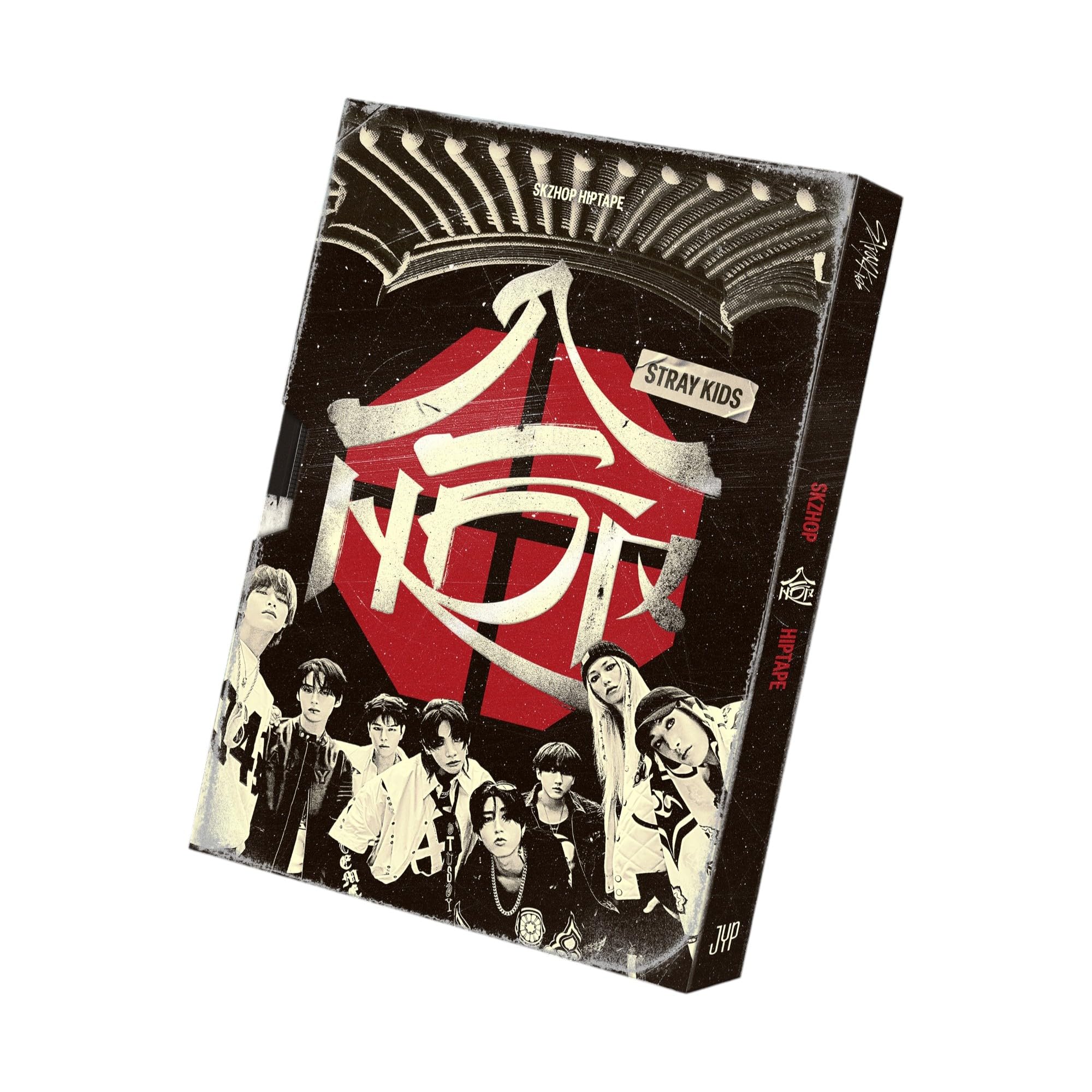 Generic Stray Kids SKZHOP hipTape packaging enhances display appeal for collectors.