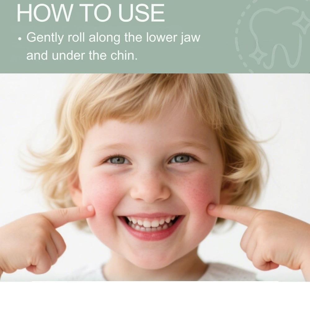 Generic Teething Relief Roller travel-ready—keeps soothing aid handy in bags.