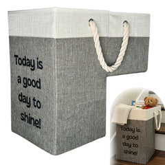 Generic Thiella stair basket on stairs keeps clutter organized and items within easy reach