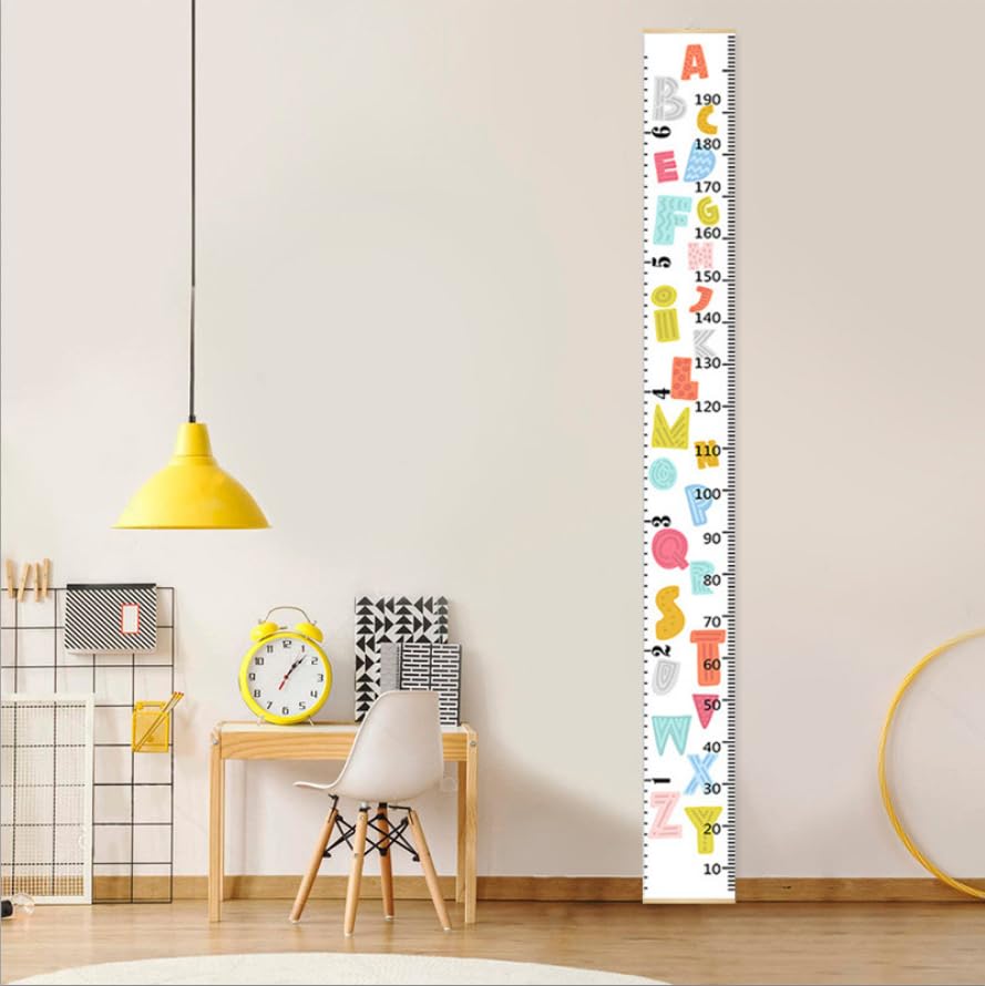 Generic Growth Chart is wall-safe with an easy hanging hook.