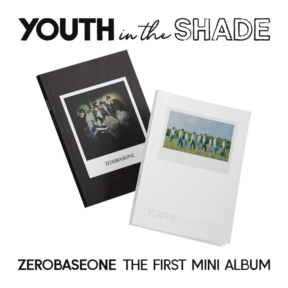 Genie Music ZEROBASEONE Youth in the Shade SHADE ver digital booklet enhances lyric and photo experience.