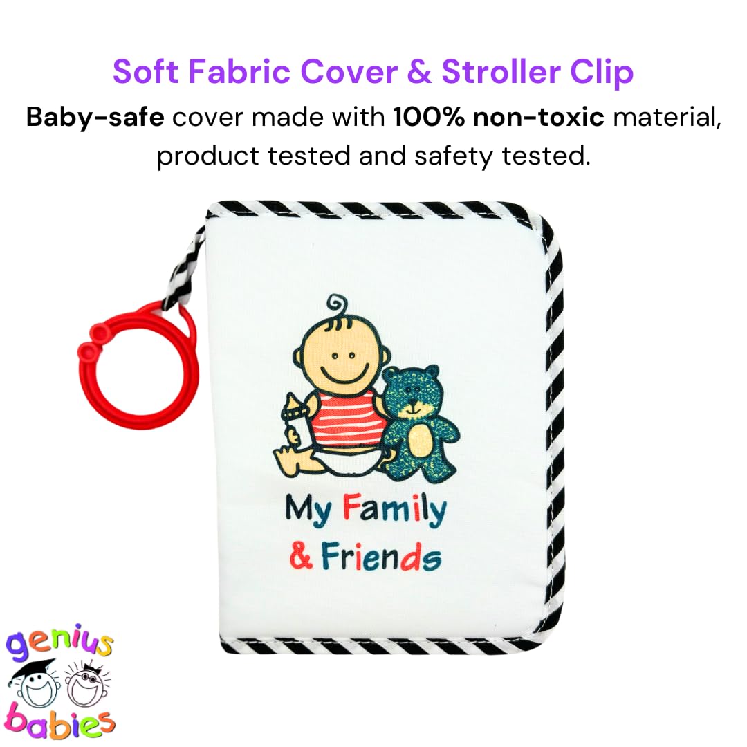 Genius Baby Toys baby photo book lets you personalize photos for a cherished keepsake.