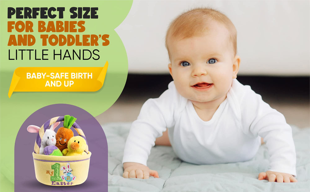 Genius Baby Toys Prefilled keepsake basket fosters gift-giving moments for infants.